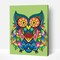 Artwille DIY Paint by Numbers for Adults and Kids, Acrylic Painting Kit - "Owl", 13.8 x 17.7 in